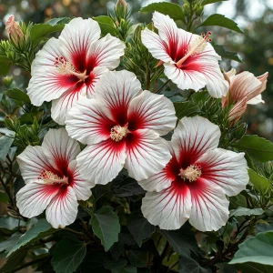 Гибискус Рэд Элеганс купить по цене от 380р. в интернет-магазине «Посадика» с доставкой почтой в в Гусеве и по всей России – [изображение №1].