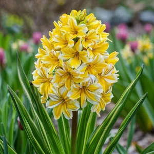 Гиацинт Кримсон Тайфун купить по цене от 2099р. в интернет-магазине «Посадика» с доставкой почтой в в Гусеве и по всей России – [изображение №1].