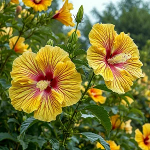 Гибискус Свит Соната купить по цене от 249р. в интернет-магазине «Посадика» с доставкой почтой в в Гусеве и по всей России – [изображение №1].